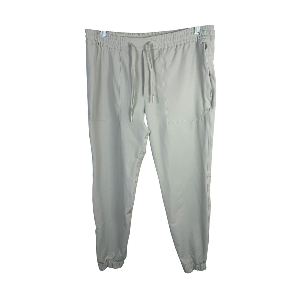 Lululemon Men's ABC Textured Jogger Natural Ivory Size XL